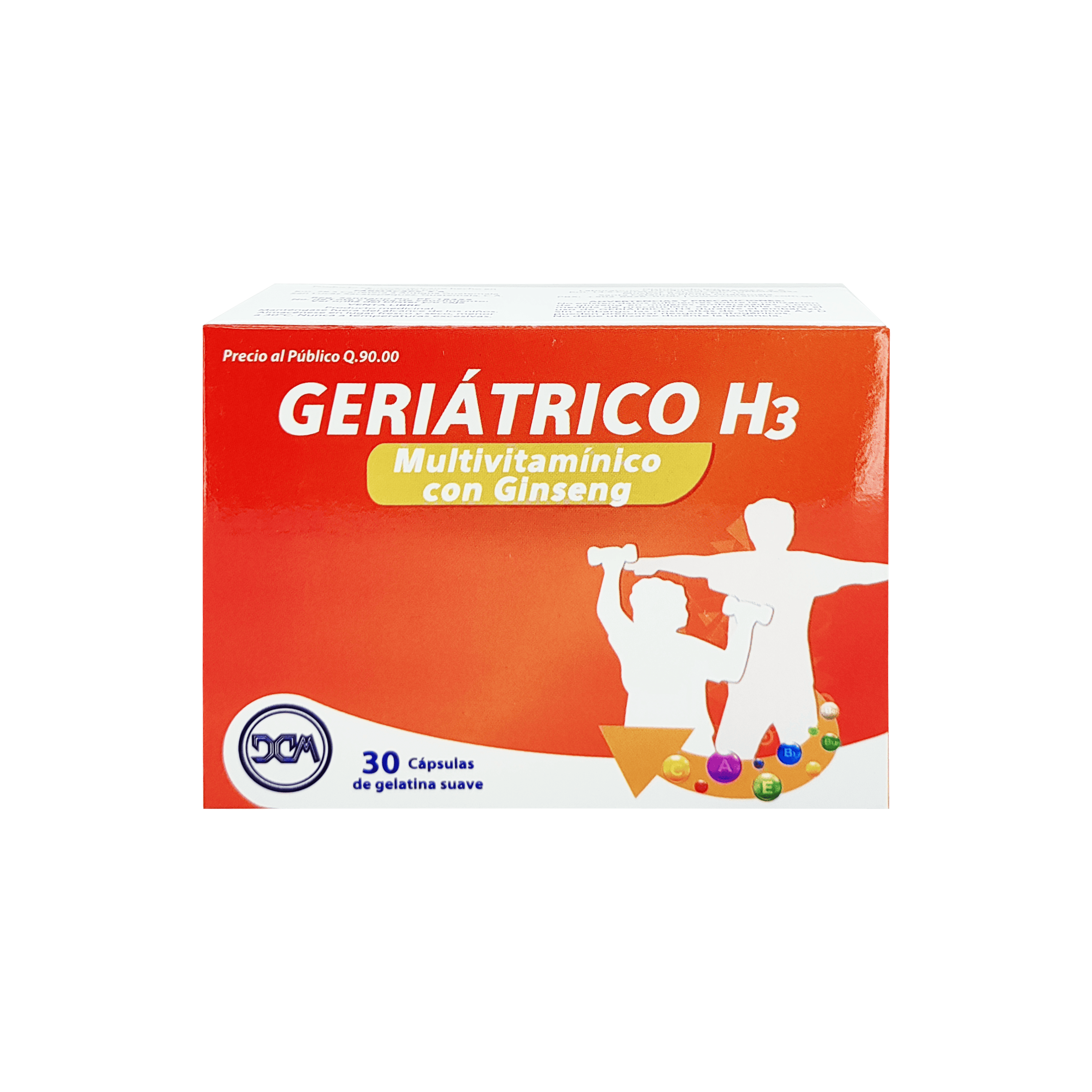 1125_Geriatrico H3 conamep, 30 capsulas