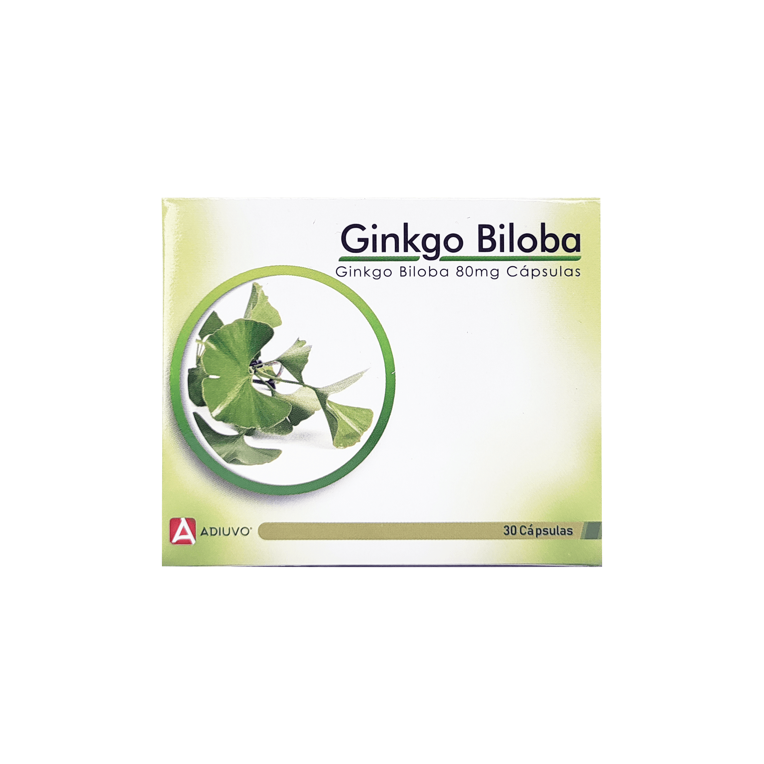 1171_Ginkgo Biloba Adiuvo 80mg , 30 capsulas