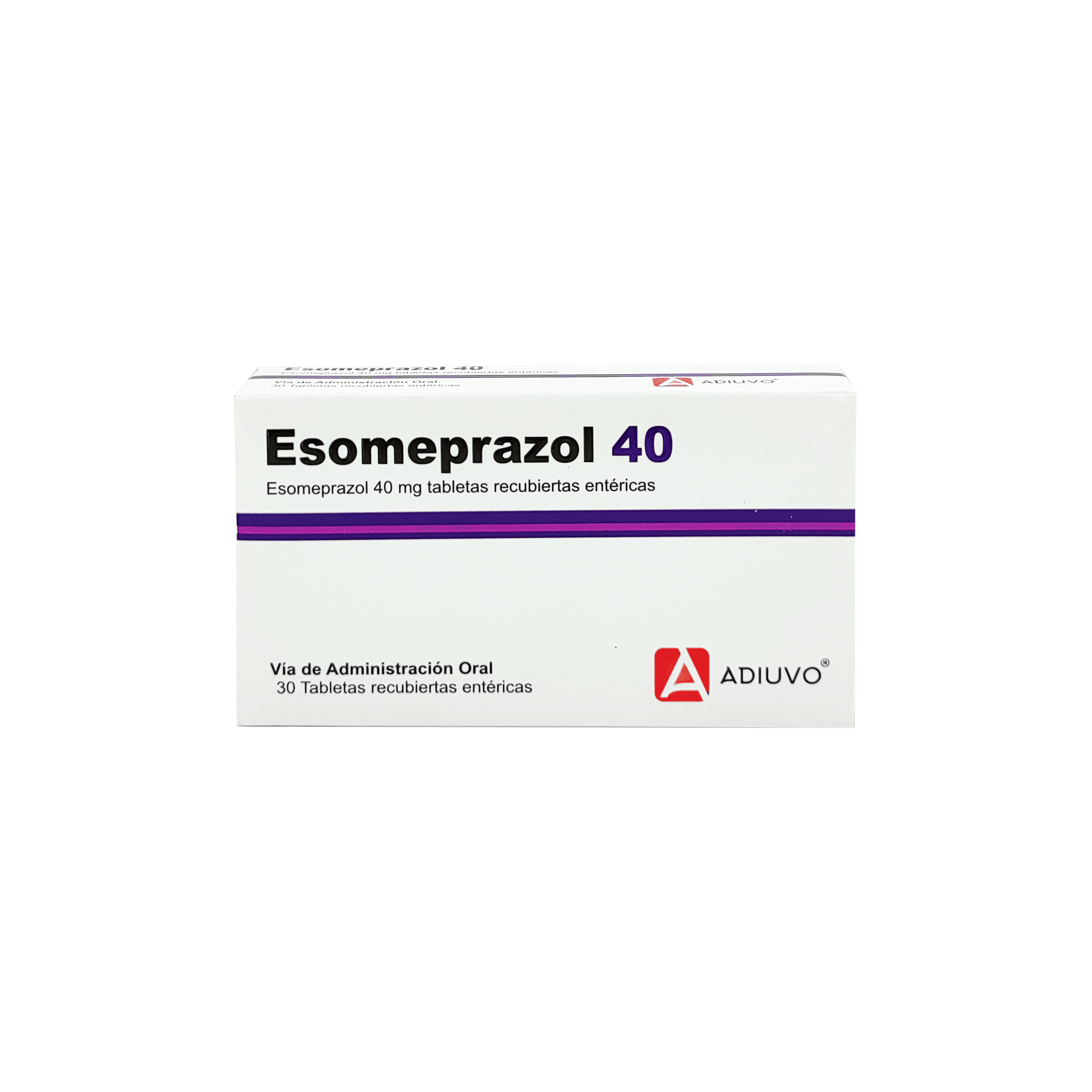 1218_Esomeprazol Adiuvo 40mg ,1 de 30 tabletas