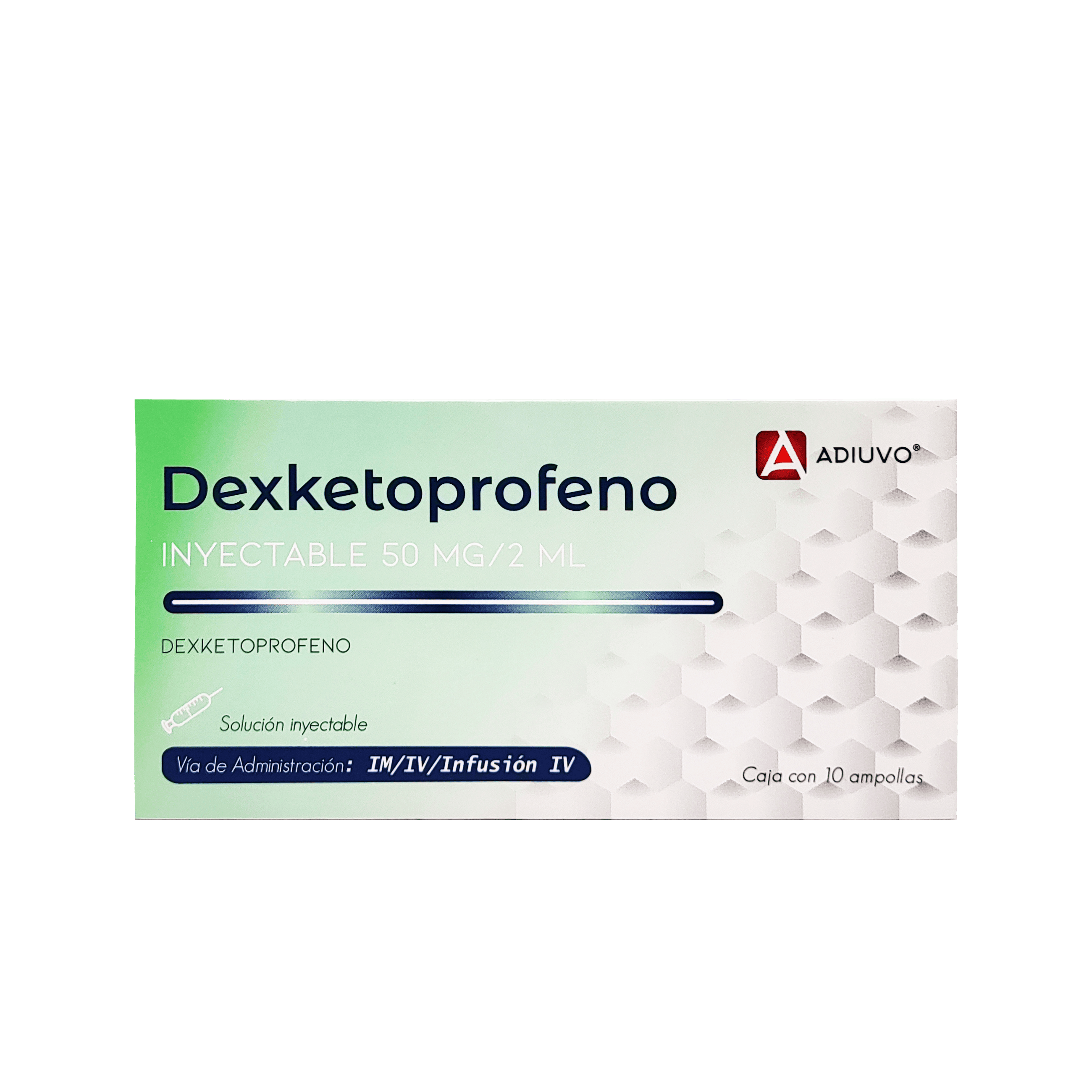 1250_Dexketoprofeno Adiuvo 50mg_2ml, 1 de 10 ampollas