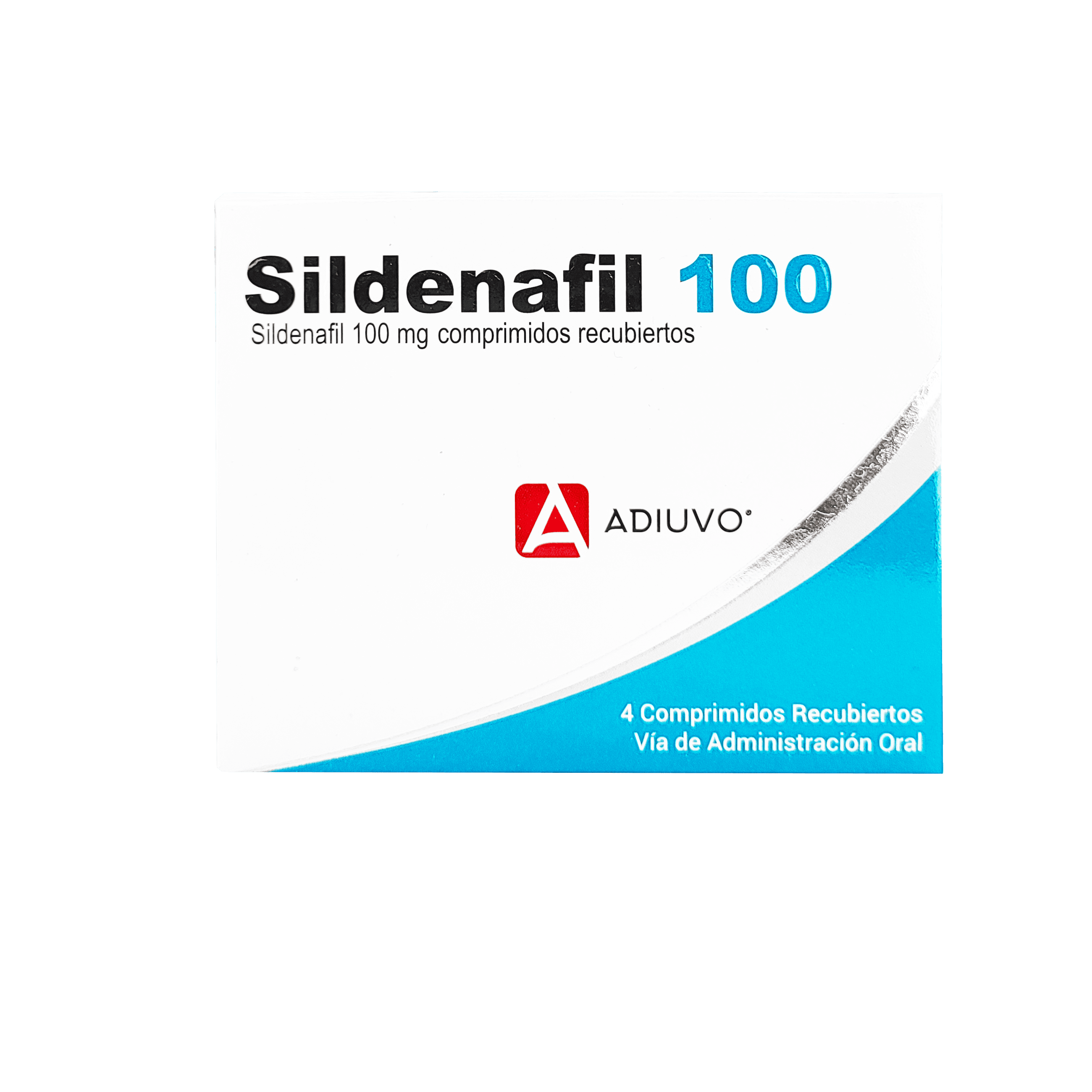 1271_Sildenafil Adiuvo 100mg,1 de 4 comprimidos recubiertos