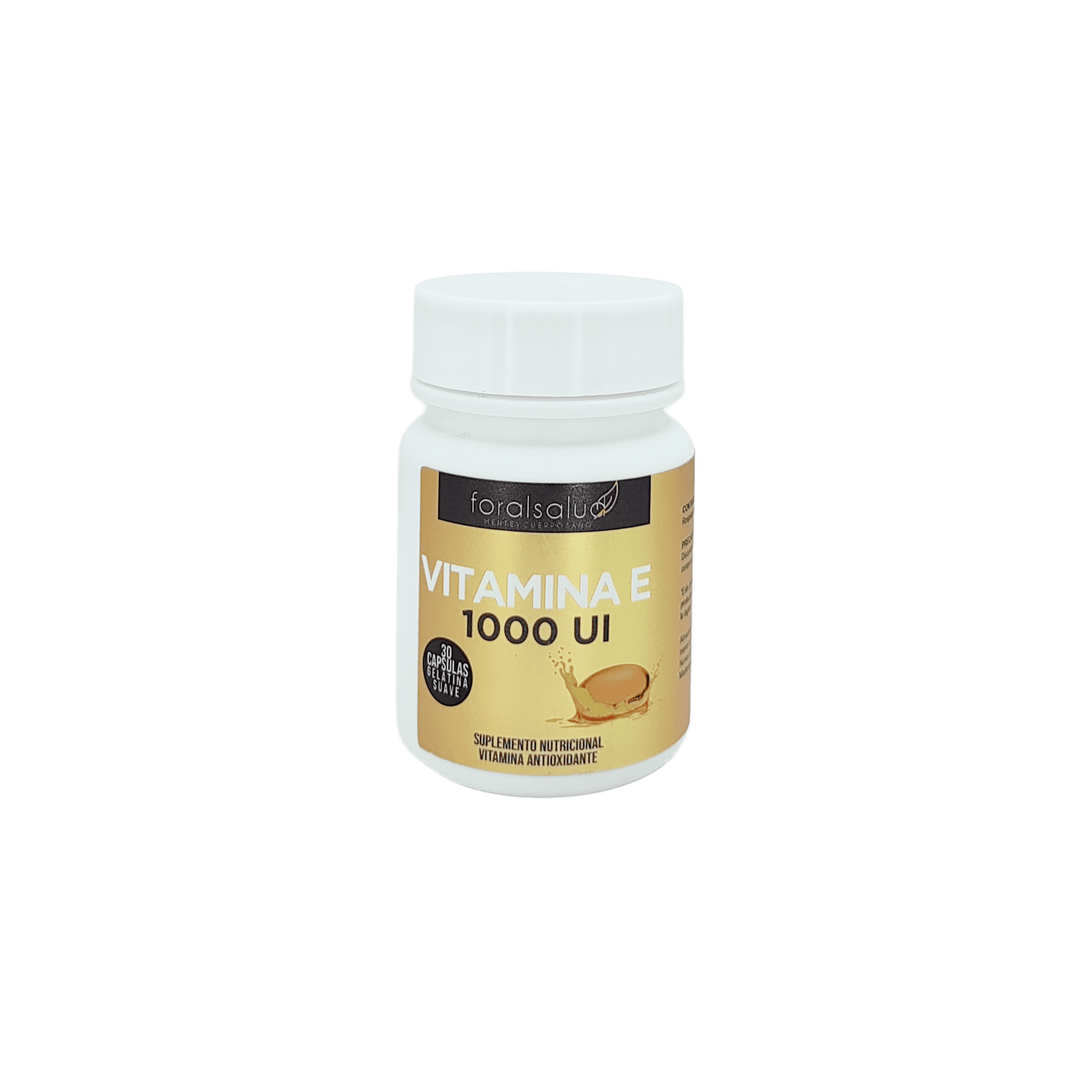 1298_Vitamina E Foral 1000UI , 30 capsulas