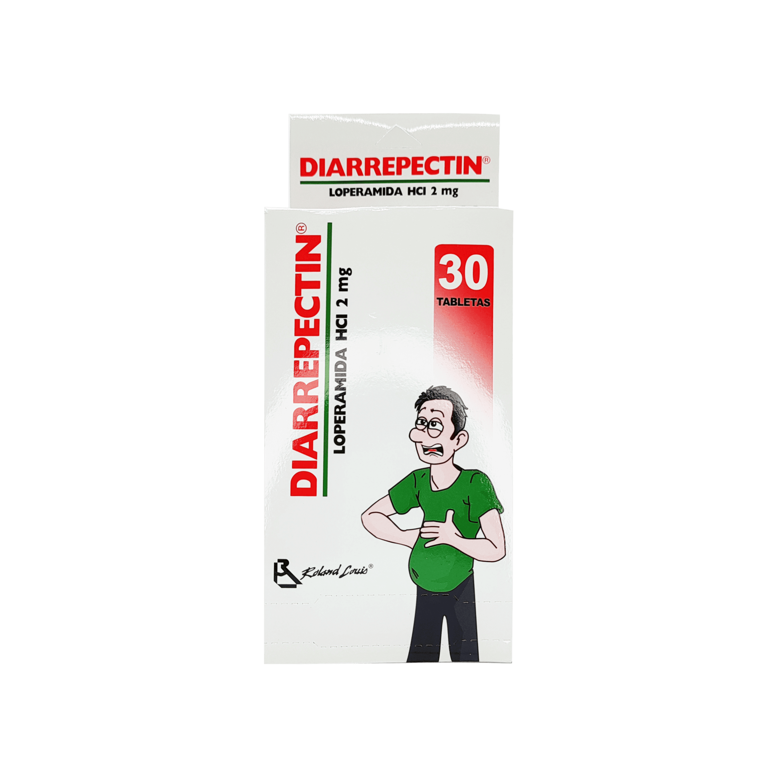 1374_Diarrepectin 2mg, sobre 2 tabletas