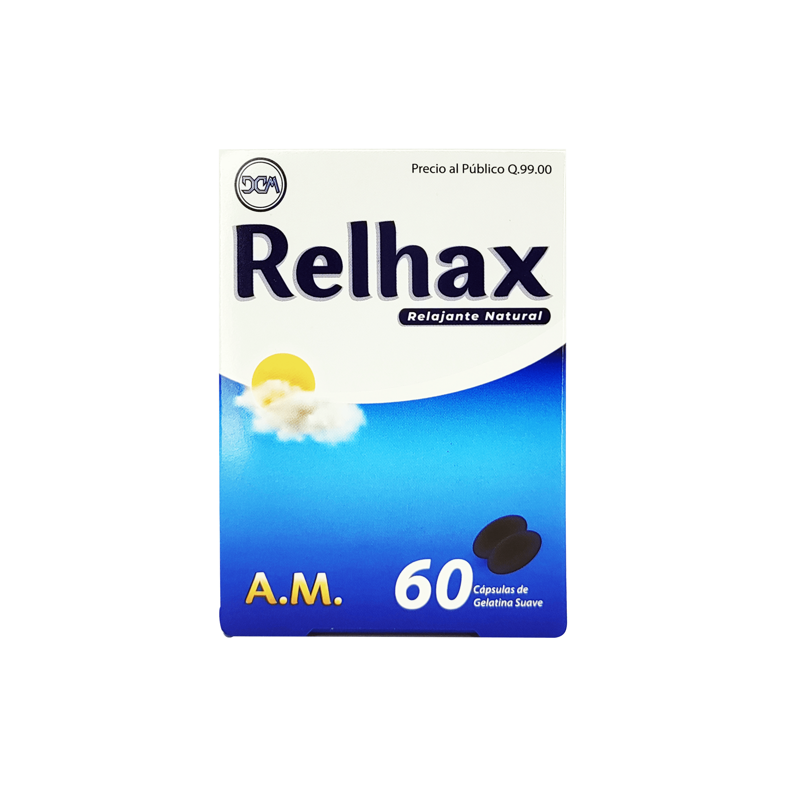 1448_Relhax A.M, 60 capsulas