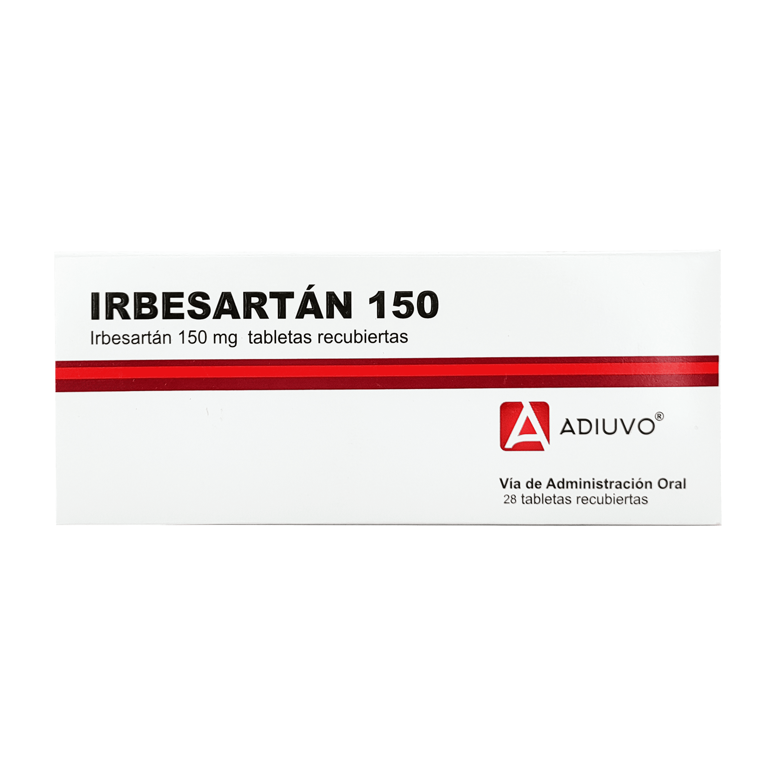 1459_Irbesartan Adiuvo 150mg , 28 tabletas recubiertas