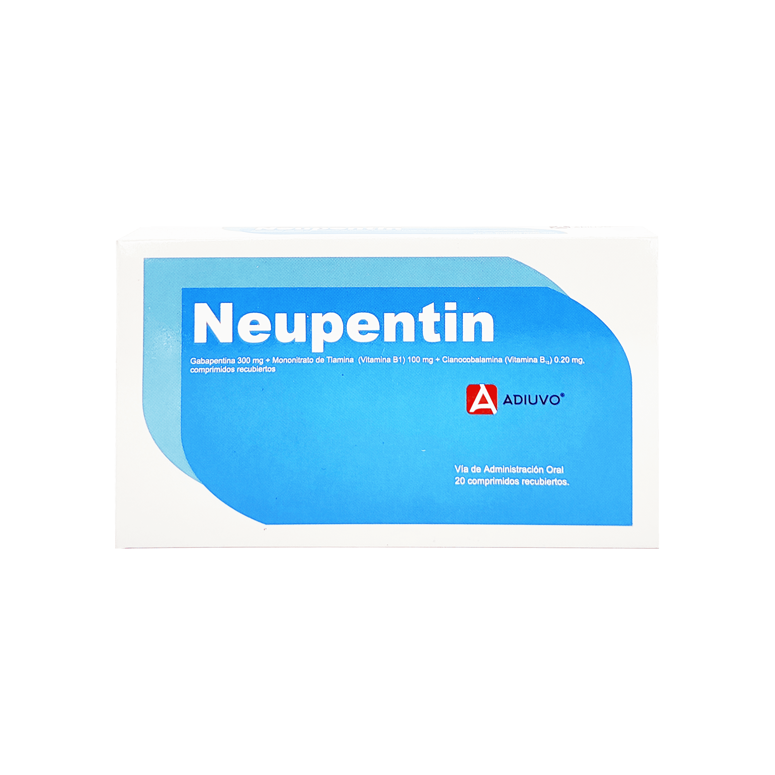 1467_Neupentin Adiuvo 300mg_100mg_0.20mg , 1 de 20 comprimidos recubiertos