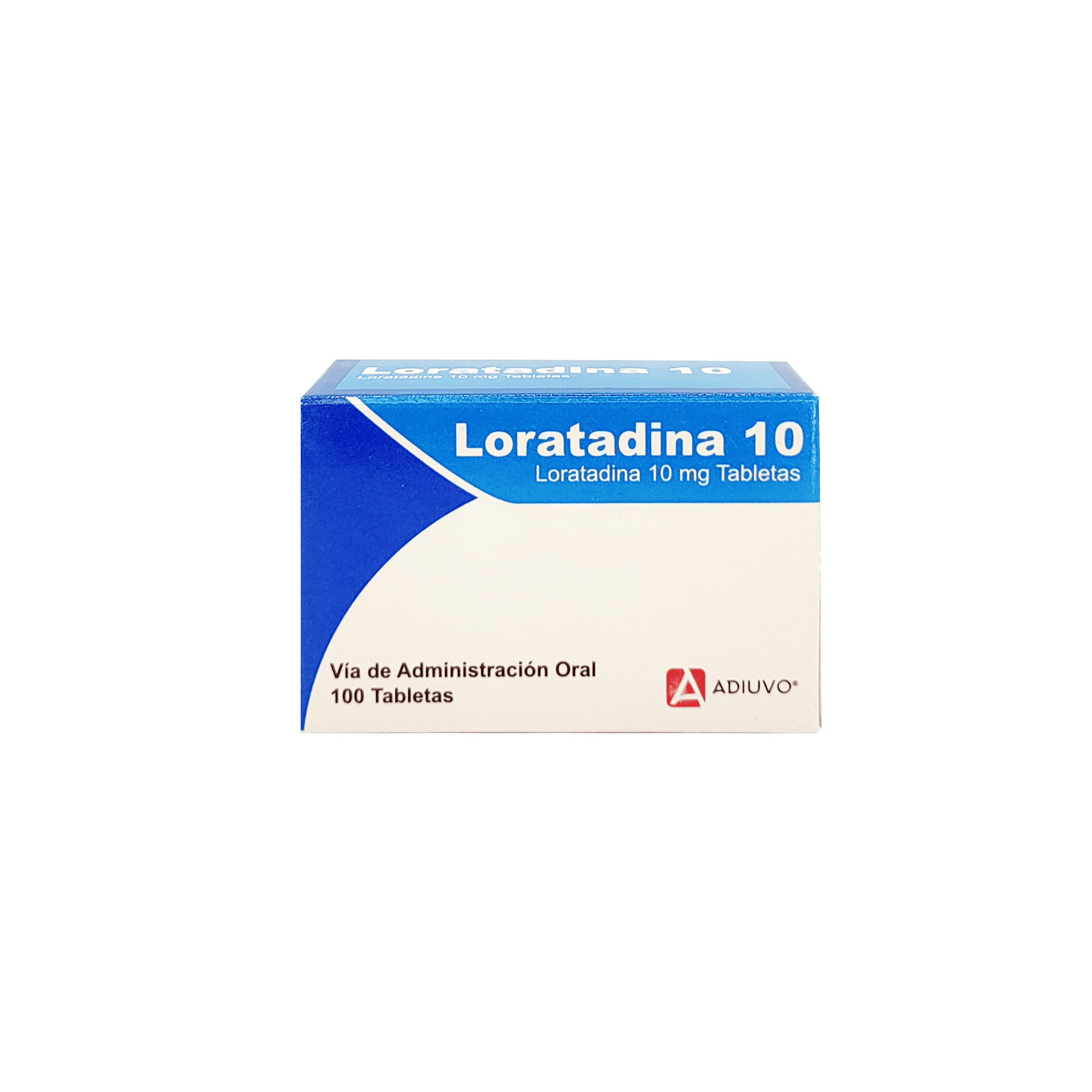 1472_Loratadina Adiuvo 10mg _1 de 100 tabletas