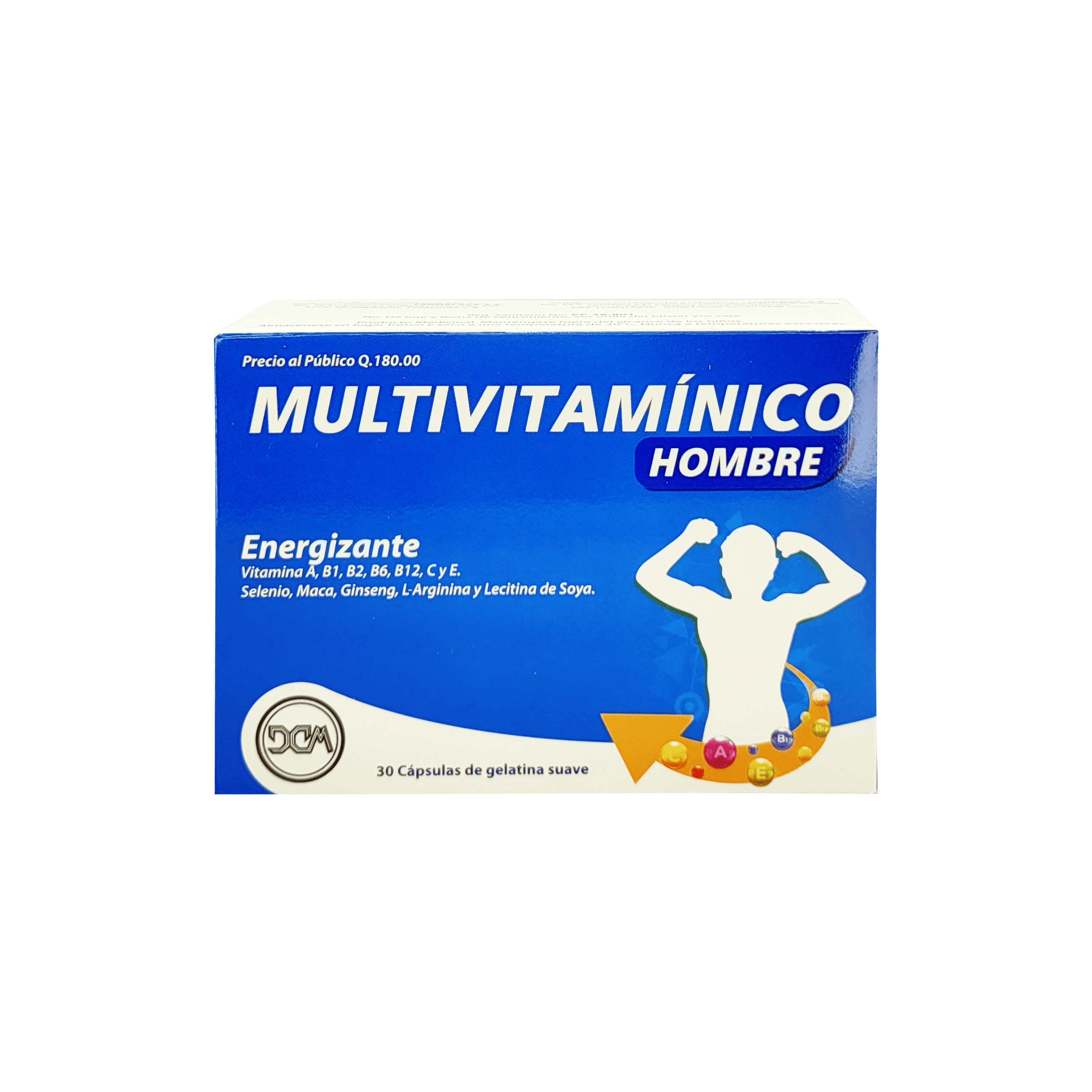 1488_Multivitaminico Conamep Hombre , 30 gelcaps