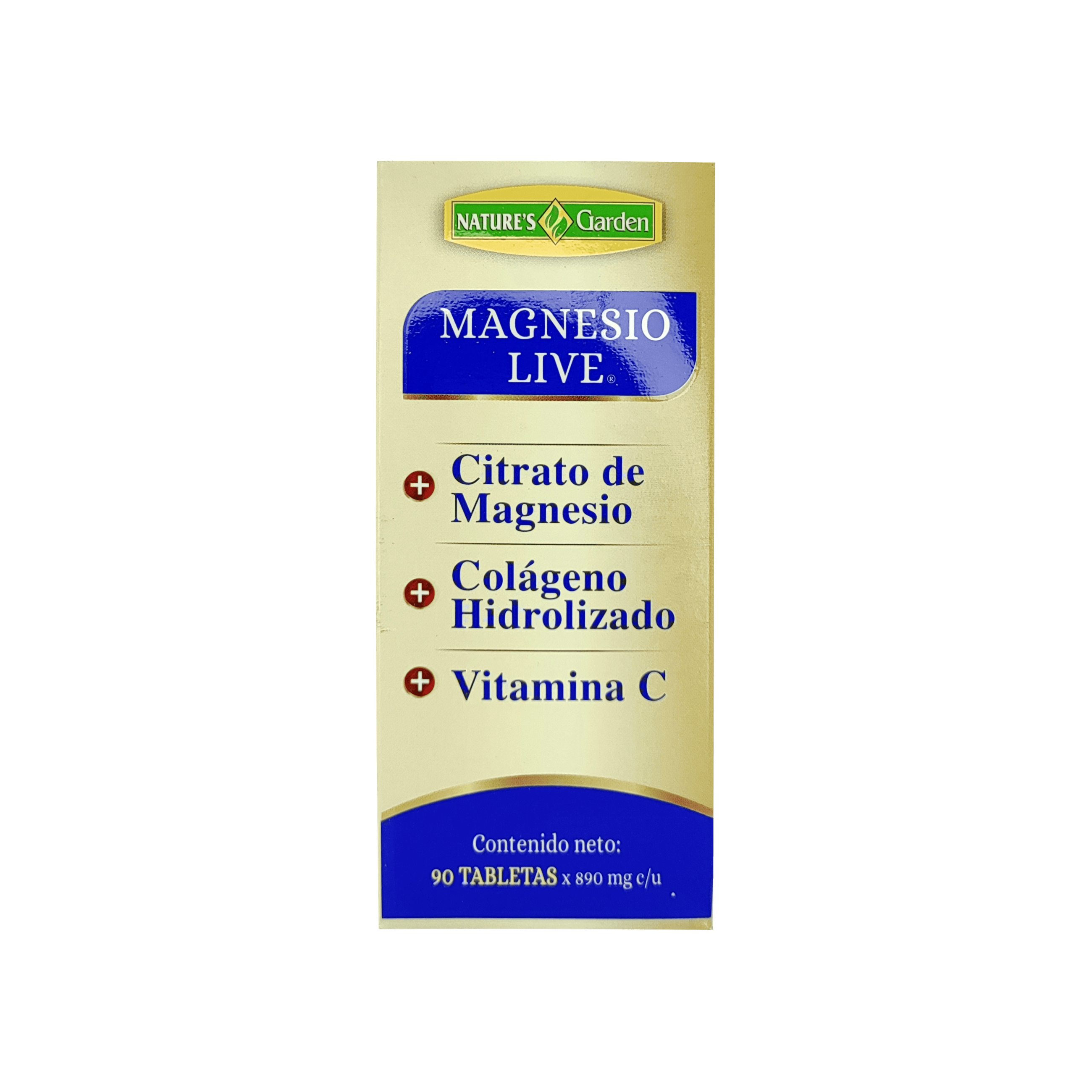 1510_Magnesio Live, 90 tabletas