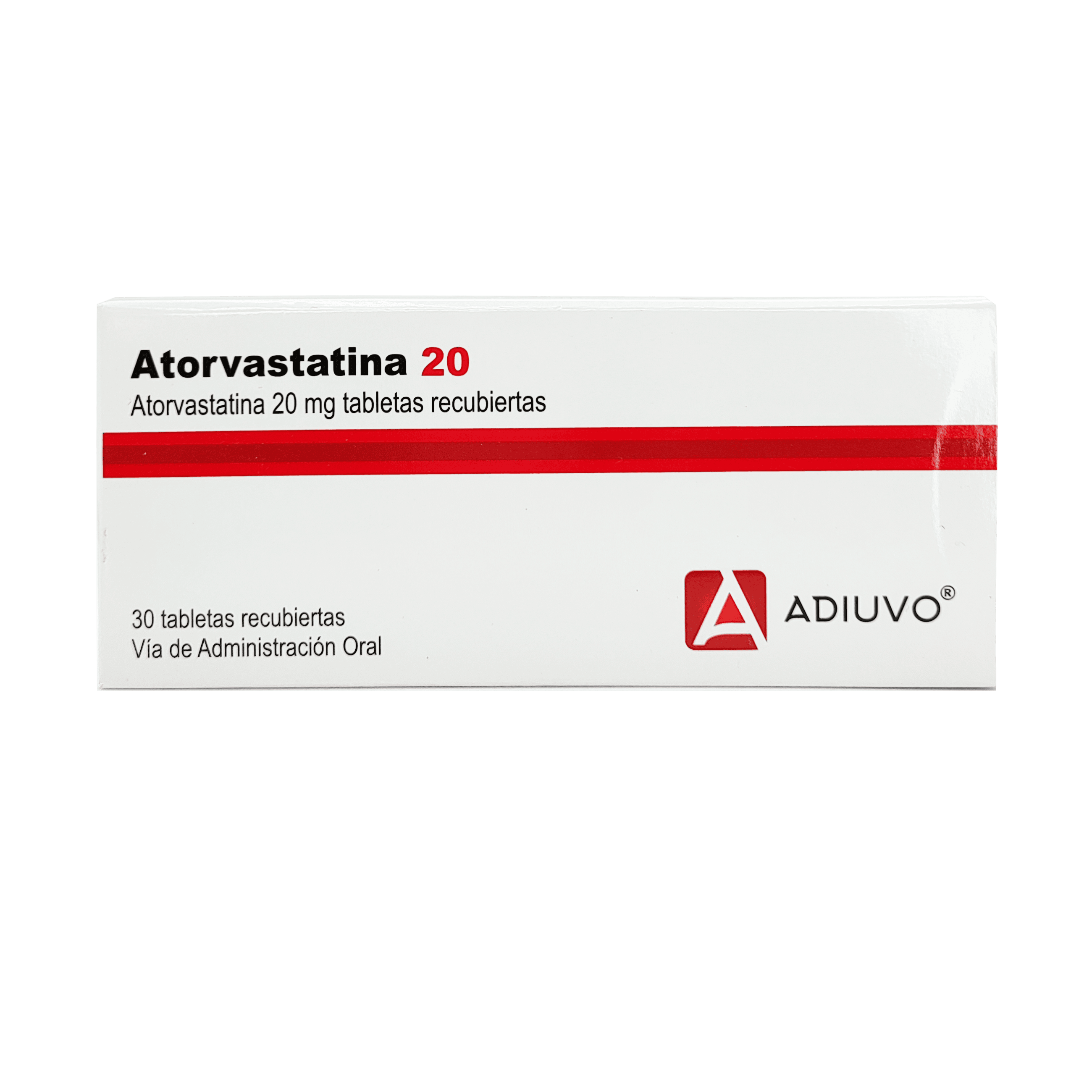 1527_Atorvastatina Adiuvo 20mg, 30 tabletas recubiertas