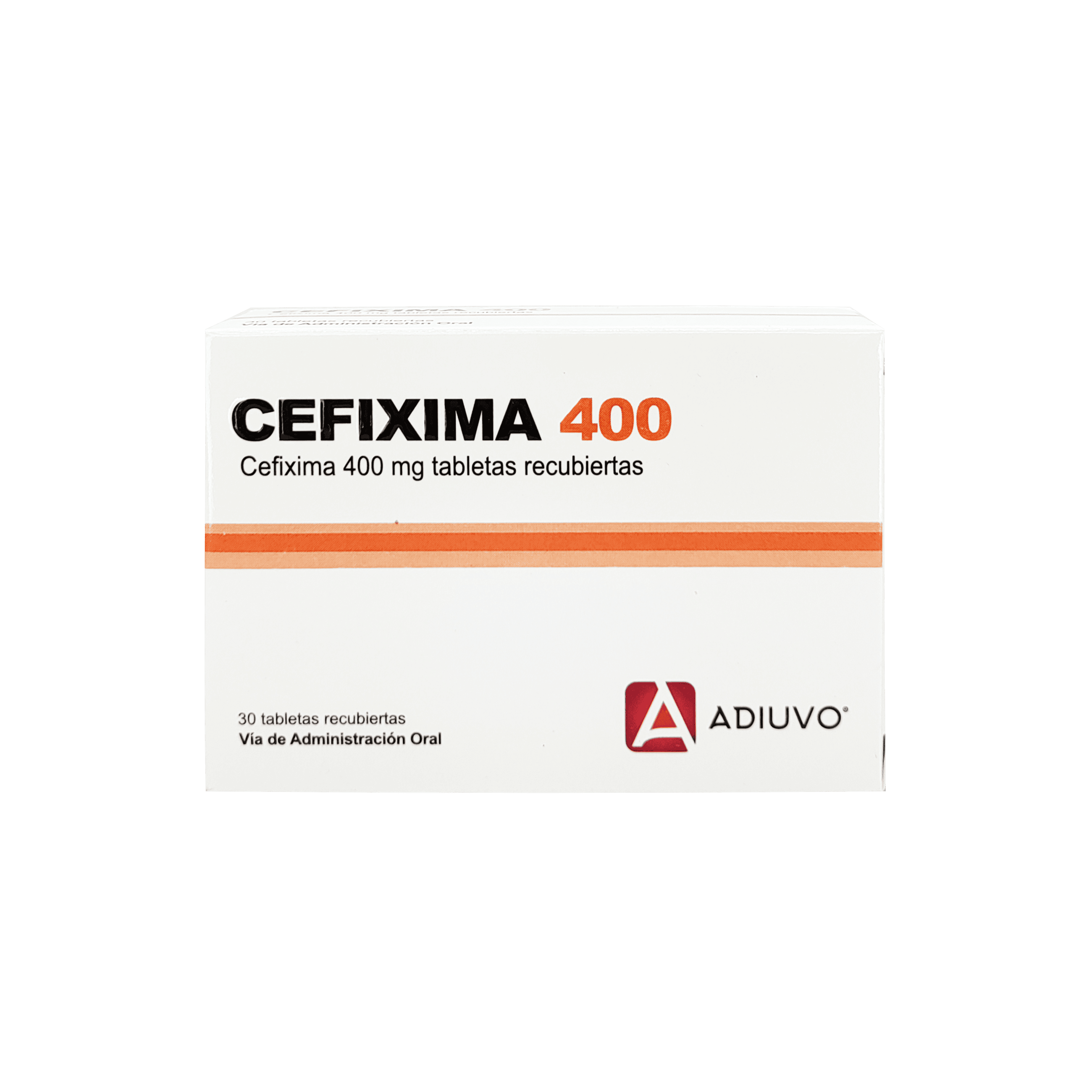 1576_Cefixima Adiuvo 400 mg ,1 de 30 Tabletas Recubiertas