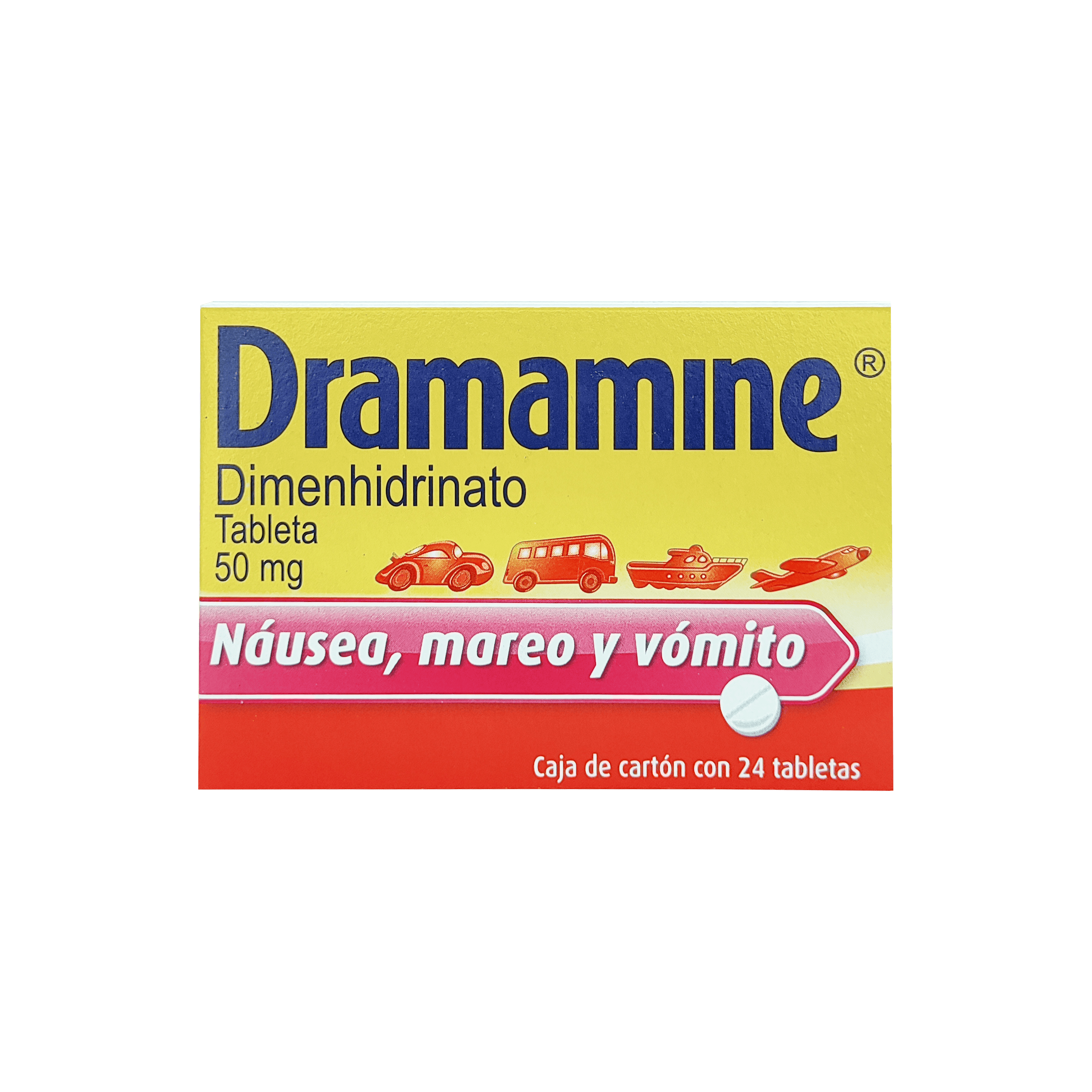 1722_Dramamine 50mg, 1 de 12 tabletas