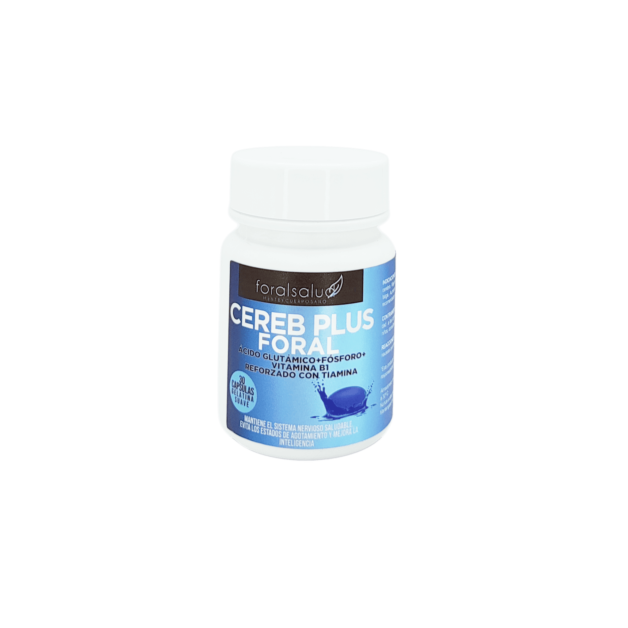1766_Cereb Plus Foral, 30 capsulas