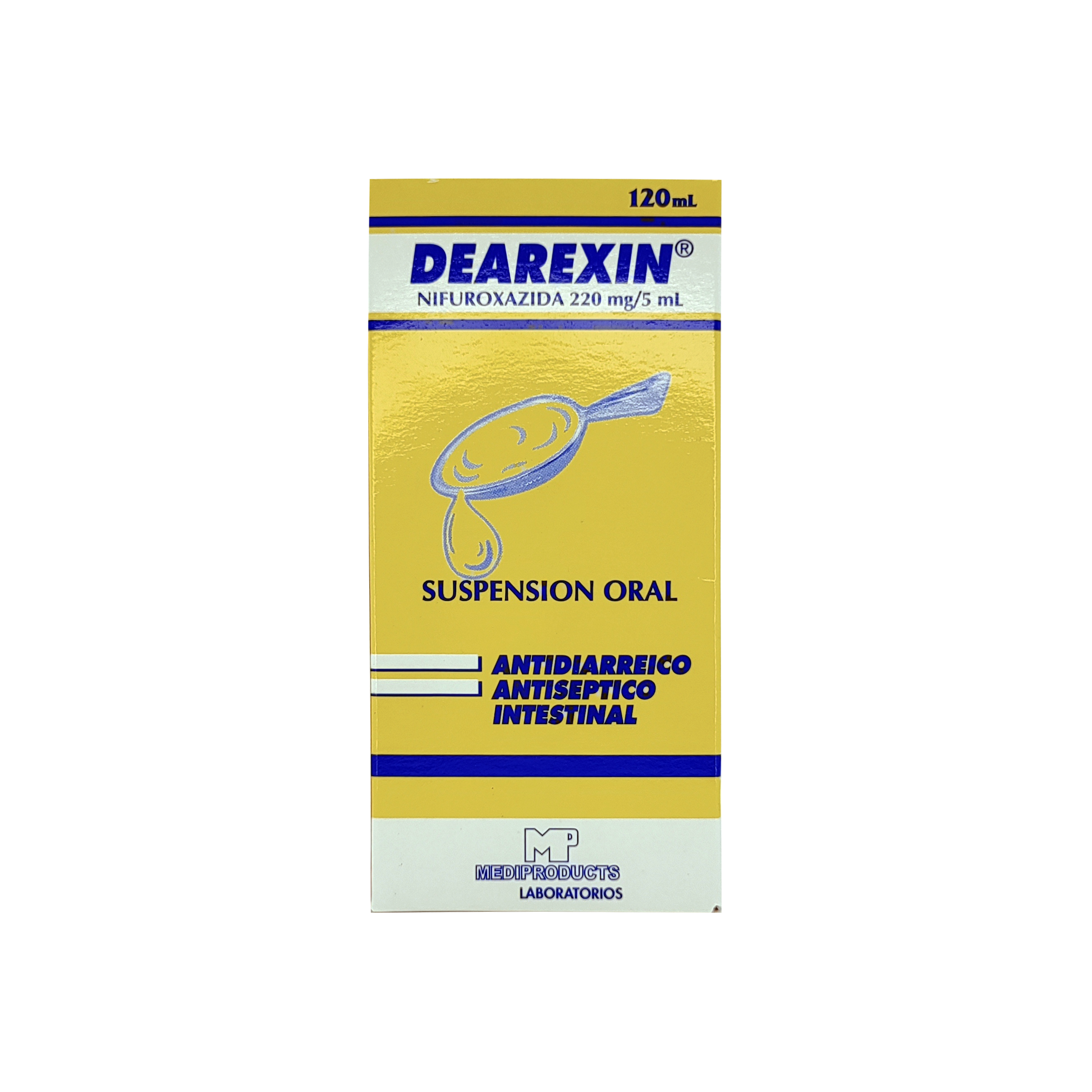 409_Dearexin 220mg_5ml Suspension, frasco 120ml
