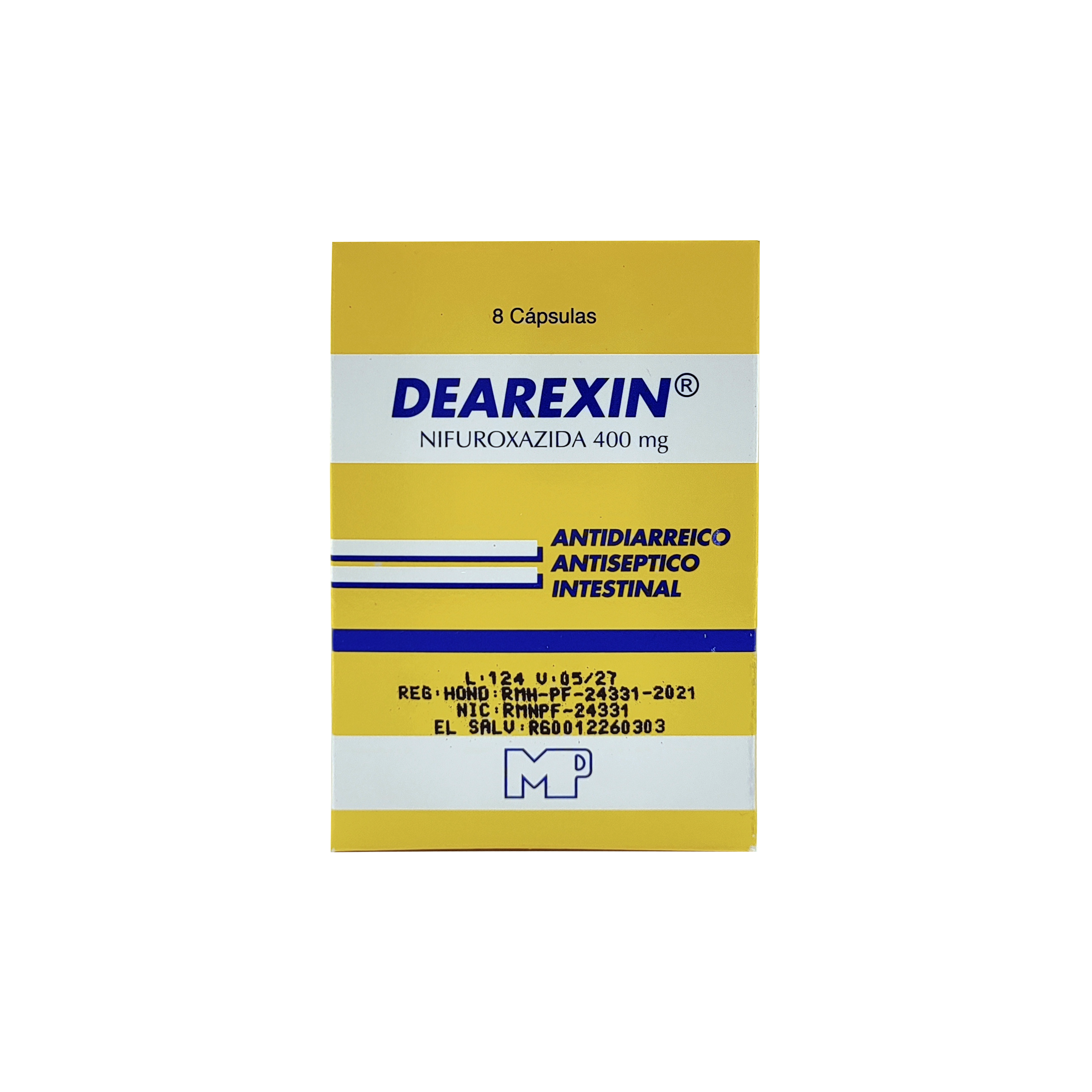 581_Dearexin 400mg, 8 tabletas