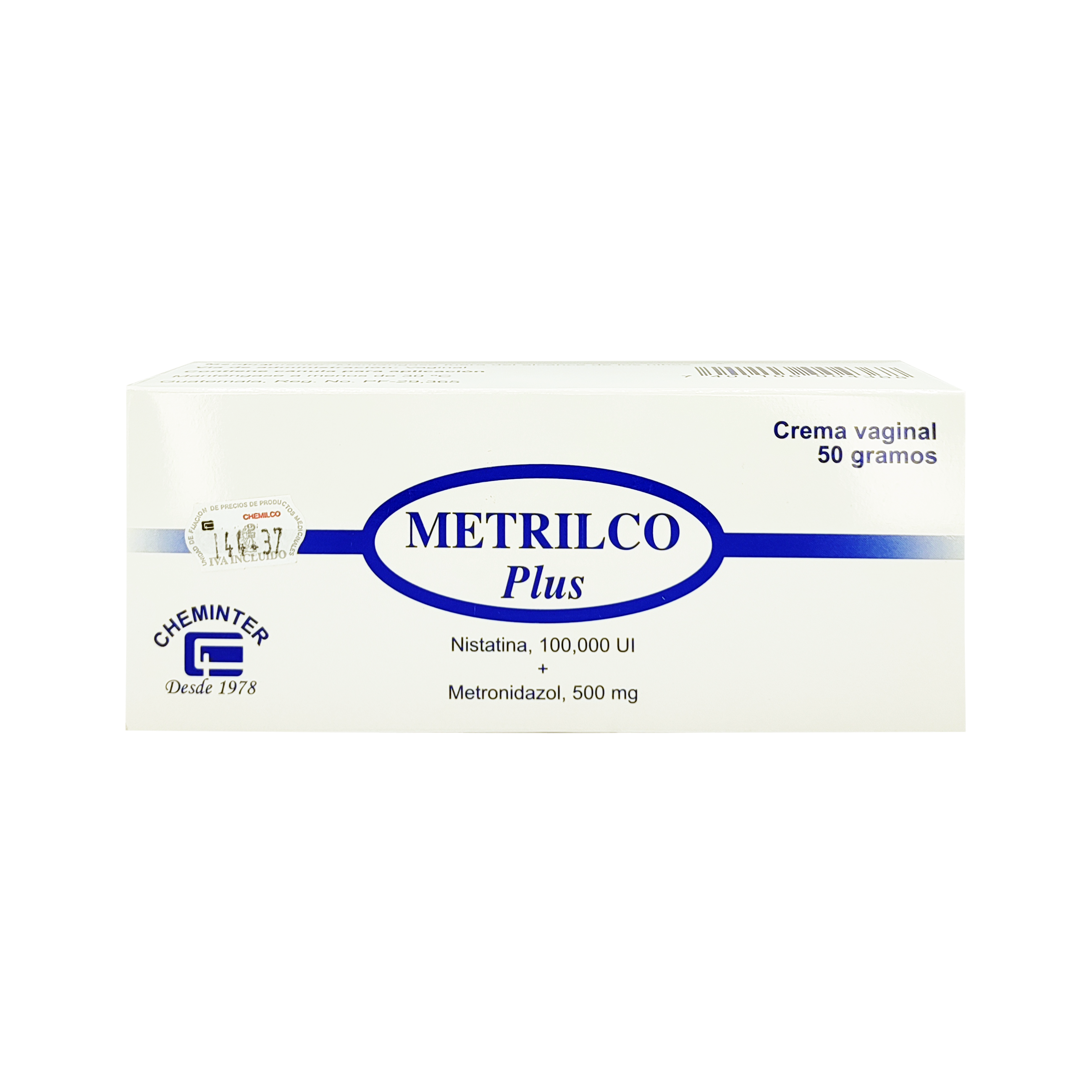 677_Metrilco Plus Crema Vaginal, tubo 50g