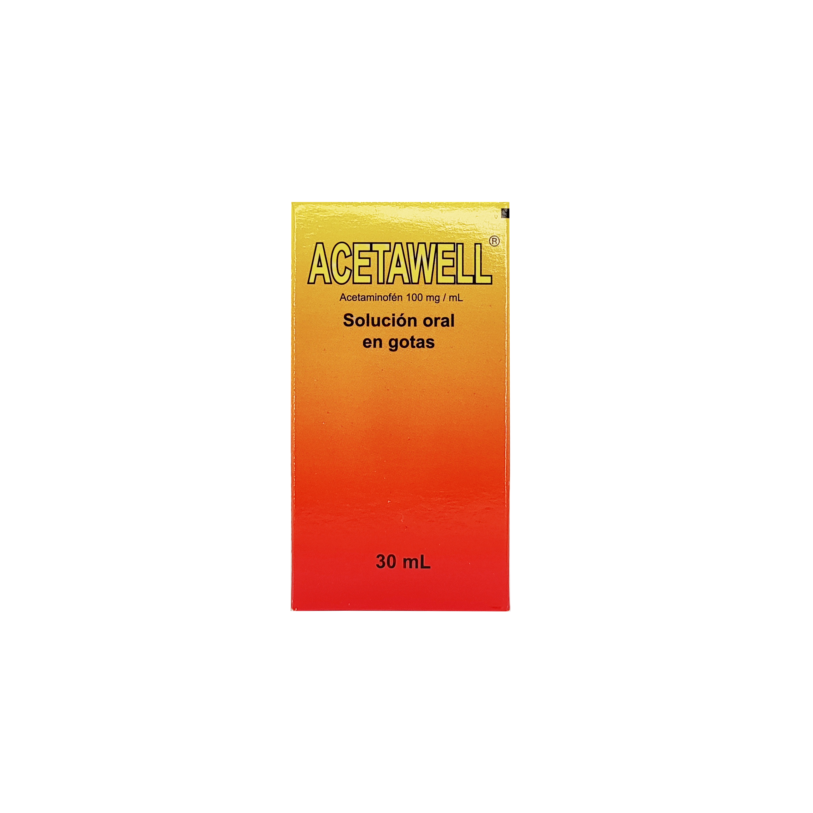 861_Acetawell Gotas 100mg, frasco 30ml