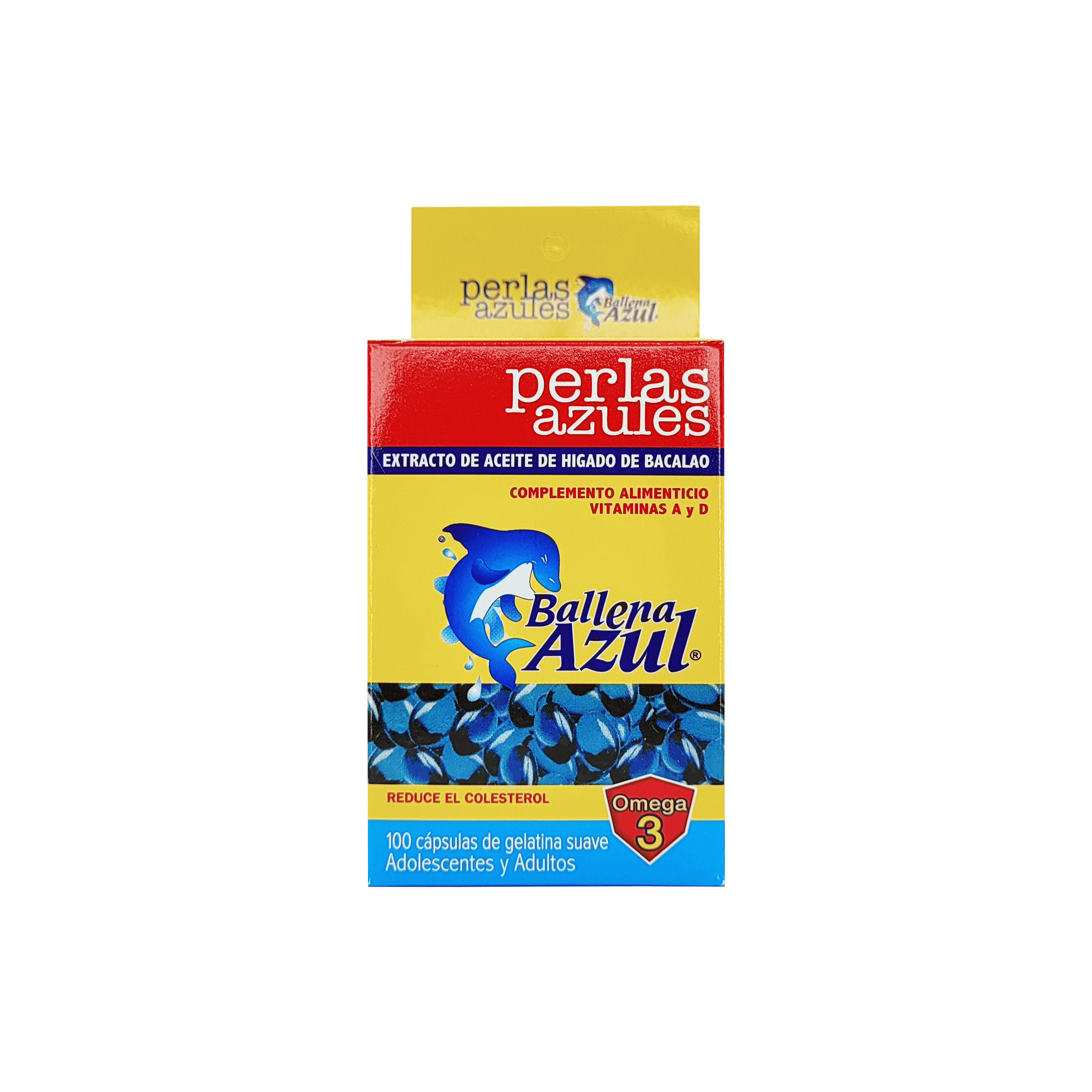 977_Aceite de Higado Bacalao, 100 Capsulas